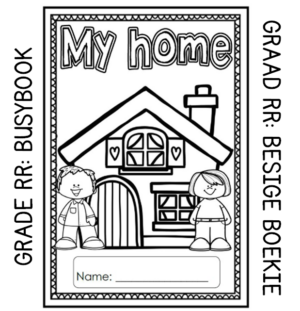 Grade RR Activity Book: My  Home