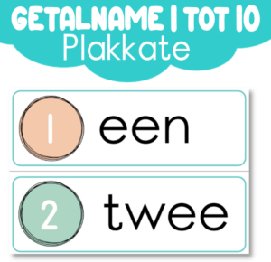 Getalname 1 tot 10