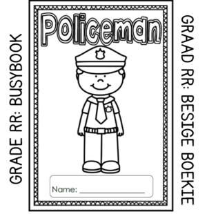 Grade RR Activity Book: Policeman