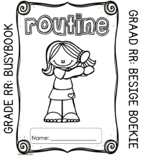 Grade RR Activity Book: Routine