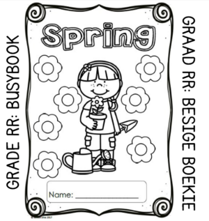 Grade RR Activity Book: Spring