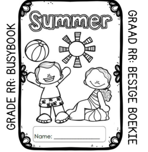 Grade RR Activity Book: Summer