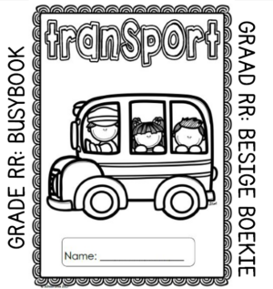 Grade RR Activity Book: Transport