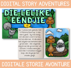 Storieboek Video: Die Lelike Eendjie