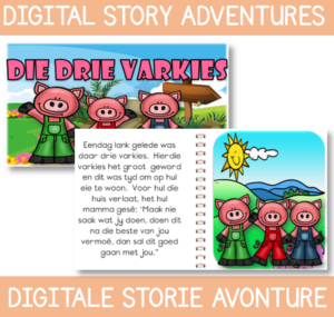 Storieboek Video: Die Drie Varkies