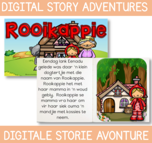 Storieboek Video: Rooikappie