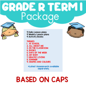 Curriculum Grade R Term 1