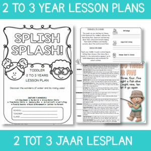 Toddler Lesson Plan: Splish Splash