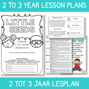 Toddler Lesson Plan: Little Seeds