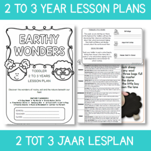 Toddler Lesson Plan: Earthy Wonders