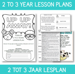 Toddler Lesson Plan: Up Up Away