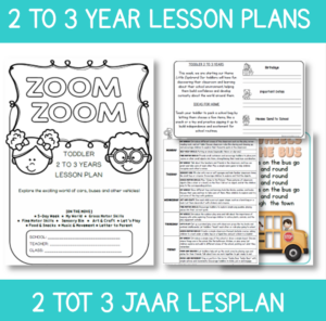 Toddler Lesson Plan: Zoom Zoom