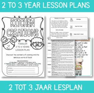 Toddler Lesson Plan: Kitchen Creations