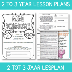 Toddler Lesson Plan: Mini Scientists