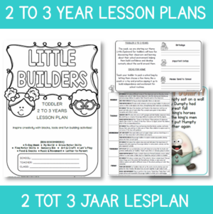 Toddler Lesson Plan: Little Builders