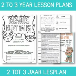 Toddler Lesson Plan: Treasure Hunt Tales