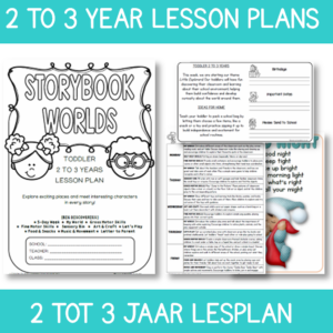 Toddler Lesson Plan: Storybook Worlds