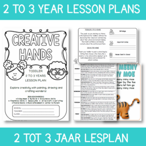 Toddler Lesson Plan: Creative Hands