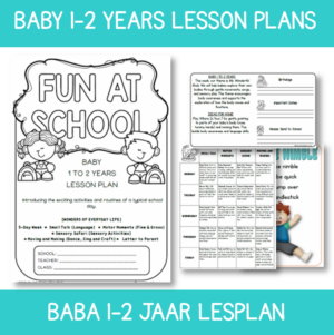 Infant Lesson Plan: Fun at School