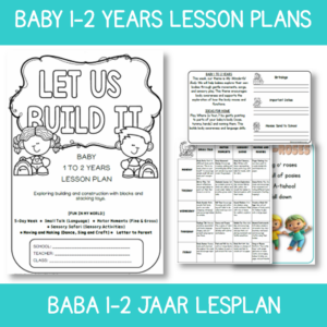 Infant Lesson Plan: Let Us Build It