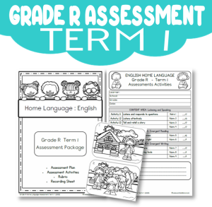 Grade R Assessment: English Term 1  [2025]