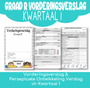 Vorderingsverslag Graad R Kwartaal 1