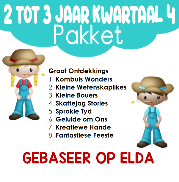 2 tot 3 Jaar Kurrikulum Kwartaal 4
