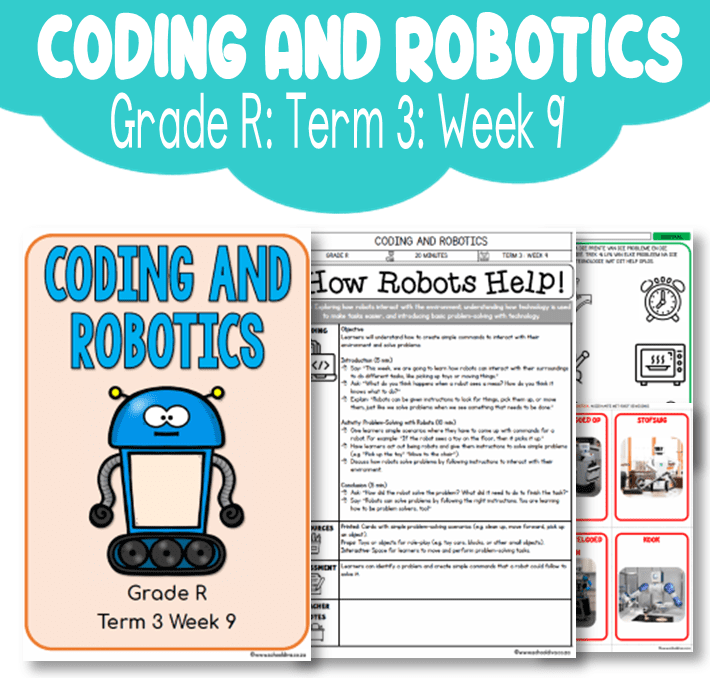 Grade R Coding and Robotics Term 3 Week 9