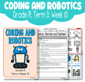 Grade R Coding and Robotics Term 3 Week 10 - School Diva