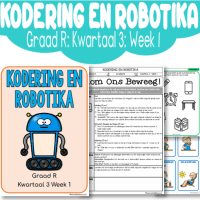 Graad R Kodering en Robotika Kwartaal 3 Week 1
