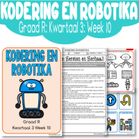 Graad R Kodering en Robotika Kwartaal 3 Week 10