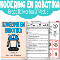 Graad R Kodering en Robotika Kwartaal 3 Week 6