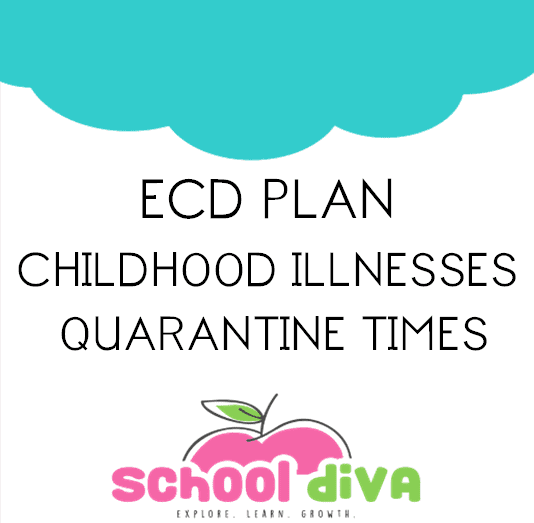 ECD Childhood Illness Quarantine Time Chart