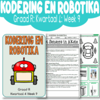 Graad R Kodering en Robotika Kwartaal 4 Week 10