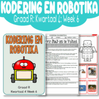 Graad R Kodering en Robotika Kwartaal 4 Week 6