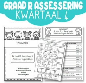 Graad R Assessering: Wiskunde Kwartaal 4 [2025] - School Diva