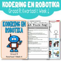 Graad R Kodering en Robotika Kwartaal 1 Week 4