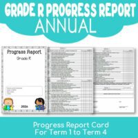 CAPS Progress Report Grade R (Annual)